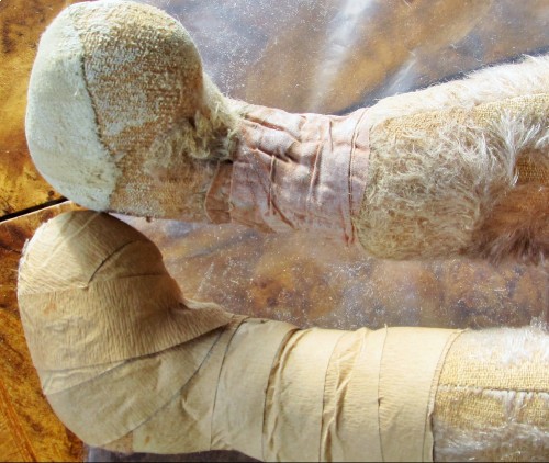 Poten helemaal ingetaped