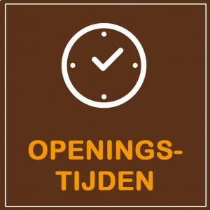 Aangepaste openingstijden